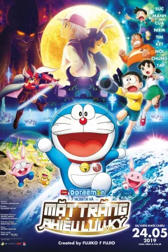 Xem phim Doraemon: Nobita và Mặt Trăng Phiêu Lưu Ký - RoPhim