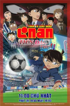 Xem phim Thám Tử Lừng Danh Conan: Tiền Đạo Thứ 11 - RoPhim